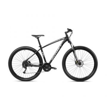 Bicicleta de munte pentru barbati Romet Rambler R9.3 M/18 Negru/Gri Lucios 2023