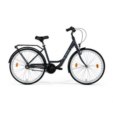 Bicicleta de oras M-BIKE CITYLINE 328 marime 46cm, 2021, Gri/Albastru