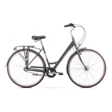 Bicicleta de Oras Romet Sonata Classic, marimea M/18, 2022, Grafit