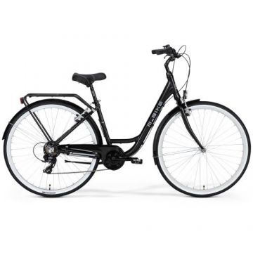 Bicicleta de oras/trekking M-BIKE CITYLINE 728 marime 46cm, 2021, Negru