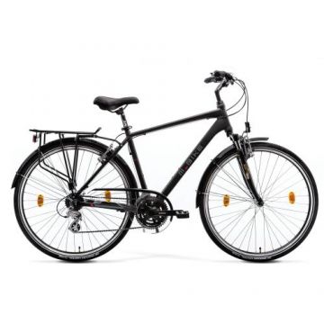 Bicicleta de trekking barbati M-BIKE T_BIKE 9.2 marime 55cm, 2021, Negru