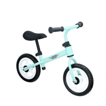 Bicicleta fara pedale, Eddy Toys, Greutate maxima suportata 50 Kg, Verde