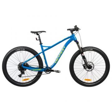 Bicicleta Mtb Devron Zerga M2.7 2023, 27.5inch, L, frane hidraulice pe disc, 22 viteze (Albastru/Verde)
