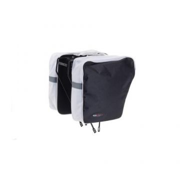 Genti Laterale Bonin 30L 33x11x34, Negru/Alb