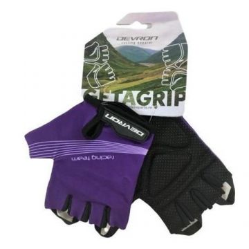 Manusi Ciclism Devron 8542 Racing Team Lady - M, Negru-Violet