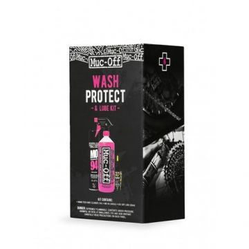 Set curatare si intretinere Muc-Off Wash Protect Lube