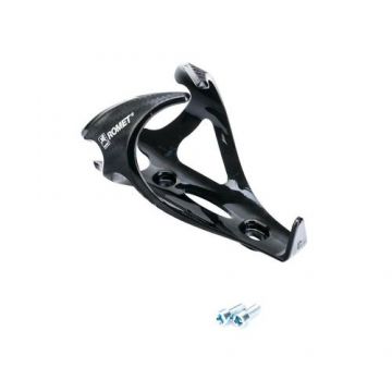 Suport bidon Romet CL-111 plastic, Negru