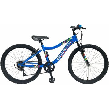 Bicicleta Copii Booster 2023 Plasma - 24 Inch, Albastru