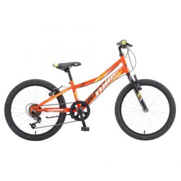 Bicicleta Copii Booster Turbo - 20 Inch, Portocaliu