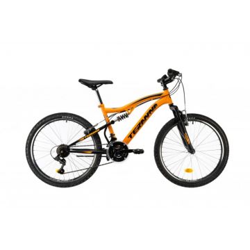 Bicicleta Copii Dhs 2445 - 24 Inch, Portocaliu