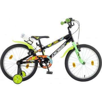 Bicicleta Copii Polar 2023 Dino - 20 Inch, Negru