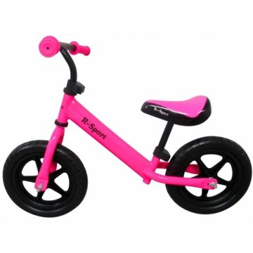 Bicicleta fara Pedale R-Sport cu Roti din Spuma EVA R7 Roz