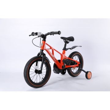 Bicicleta Lamborghini 14 inch cadru magneziu portocalie