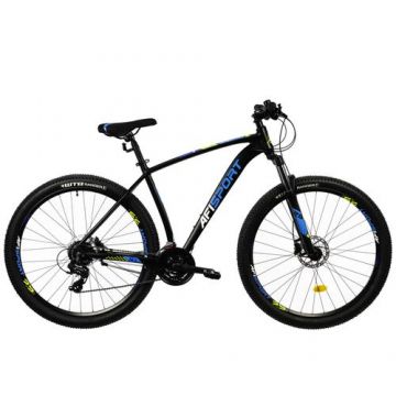 Bicicleta Mtb Afisport M3 - 29 inch, L (Negru)