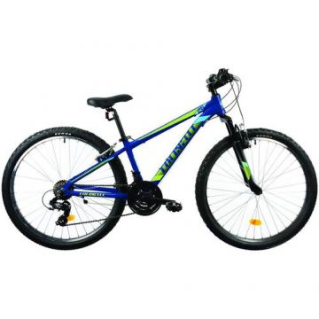 Bicicleta MTB Colinelli 2623, Schimbator Shimano, 21 Viteze, Cadru Aluminiu, Marimea 330 mm, Roti 26inch, Frane V - Brake, (Albastru)
