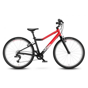 Bicicleta pentru copii Woom 5 Red Eclipse