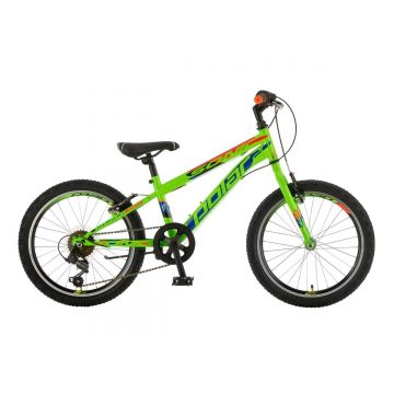 Bicicleta Polar, Sonic, 20 inch, Verde Portocaliu