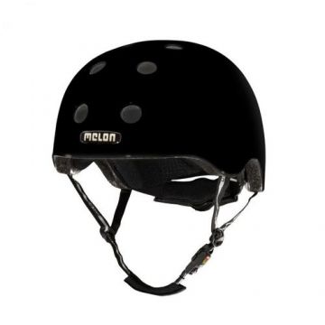 Casca ciclism, Melon Closed Eyes Mat, 46-52cm, Negru