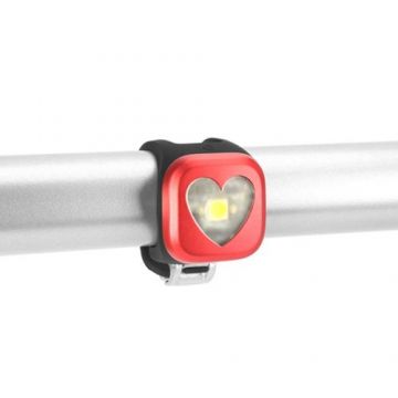 Far Bicicleta Fata KNOG Blinder1 Heart Rosu