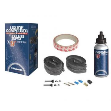 Kit Conversie Tubeless-Supra - 26 Inch, Negru