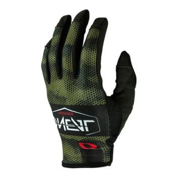 Manusi Ciclism O'Neal Mayhem Covert - M/8.5, Negru/Verde