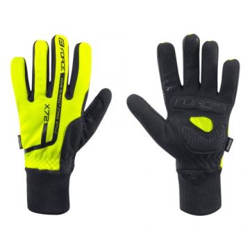 Manusi iarna Force X72 Galben Fluo XL