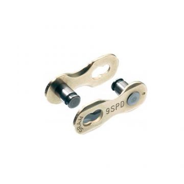 Set 4 Zale Conectoare Sram Power Link - 9 Viteze, Auriu