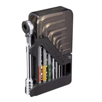 Set mini scule Topeak ToolCard TT2589, 14 piese