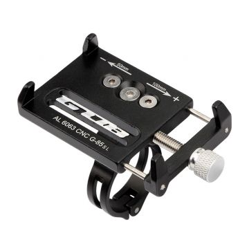 Suport de telefon pentru bicicleta, motocicleta, scuter, trotineta, GUB G-85SL, negru