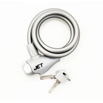 Antifurt cu cheie Jet LOCK, 10x1000mm, culoare gri mat