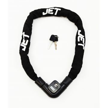 Antifurt cu cheie JET LOCK TY-754 lant, 8x900mm culoare negru