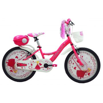 Bicicleta Copii Vision Princesse Culoare Roz Roata 20