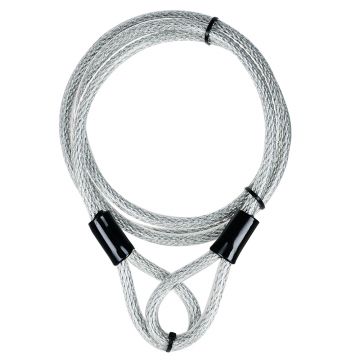 Cablu legat LockMate12, Argintiu, 1.2M x 12mm