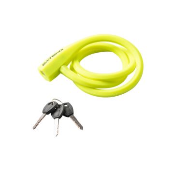 Spiralat Antifurt Extend Ticon, Lime - 12*1000mm