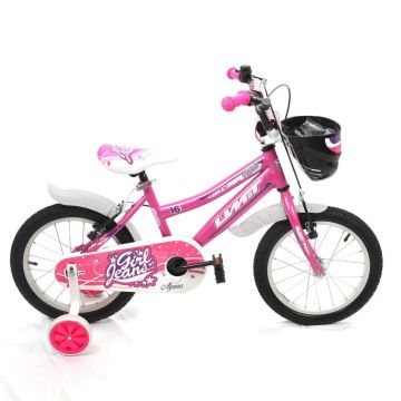 Bicicleta Copii Umit Alpina L, culoare roz, roata 16