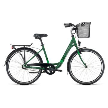 Transport bicicleta Dema Venice 3 viteze, verde, 26