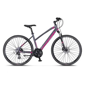 Bicicleta Trekking Mosso Legarda 2221-LSM, frana hidraulica, roata 28