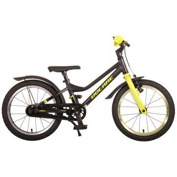 Bicicleta Volare Blaster pentru copii - Baieti - 16 inch - Negru Verde - Colectia Prime culoare Negru/Verde