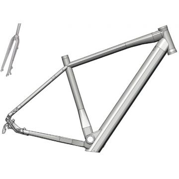 Kit bicicletă e-Bike urban-gravel Concept H600 - 50 cm
