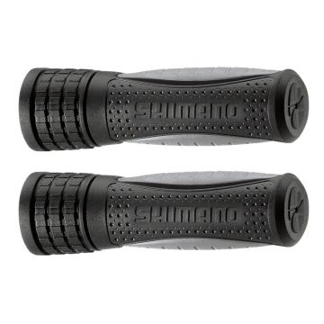 Mansoane ergonomice Shimano, 120 mm, negru-gri, rezistente