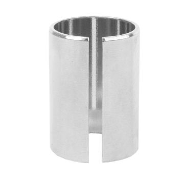 Adaptor aluminiu silver, lungime 40 mm, 28.6-25.4 mm.
