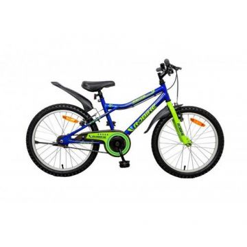 Bicicleta Copii Robike RBK-219200060 Racer, Roti 20inch, Cadru 305mm (Albastru)