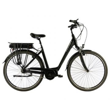 Bicicleta Electrica Corwin 28328, roti 28inch, L, Viteza maxima 25 km/h, Putere motor 250 W (Negru)