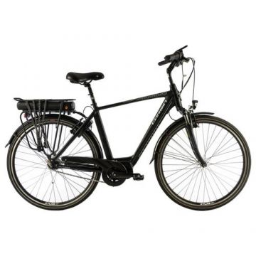 Bicicleta Electrica Corwin 28329, roti 28inch, L, Viteza maxima 25 km/h, Putere motor 250 W (Negru)