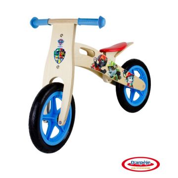 DArpeje - Bicicleta fara pedale , Paw Patrol, Multicolor