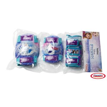 DArpeje - Set protectie Frozen (genunchiere, cotiere, protectie incheieturi)