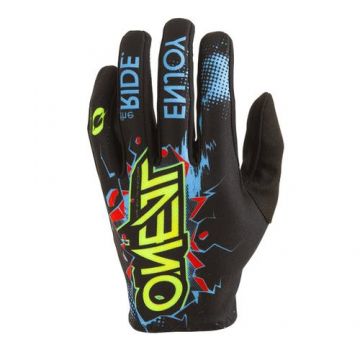Manusi Ciclism Copii O'Neal Matrix Villain - M/5, Negru