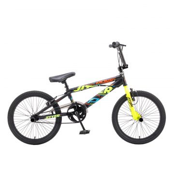 Bicicleta Copii Bmx Polar Jitter - 20 inch , Negru-Galben