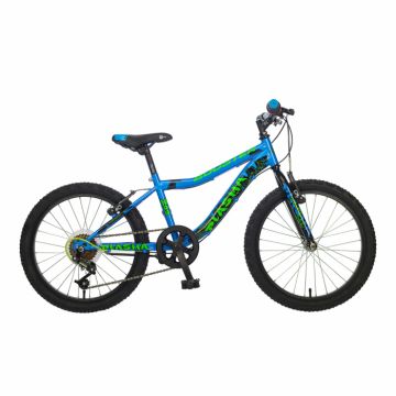 Bicicleta Copii Booster Plasma - 20 Inch, 1 x 6 Viteze, Albastru