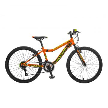 Bicicleta Copii Booster Plasma - 24 Inch, Portocaliu